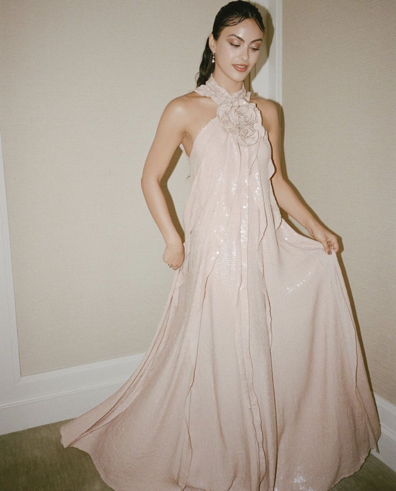 Camila Mendes at Met Gala Photoshoot 2024 May2